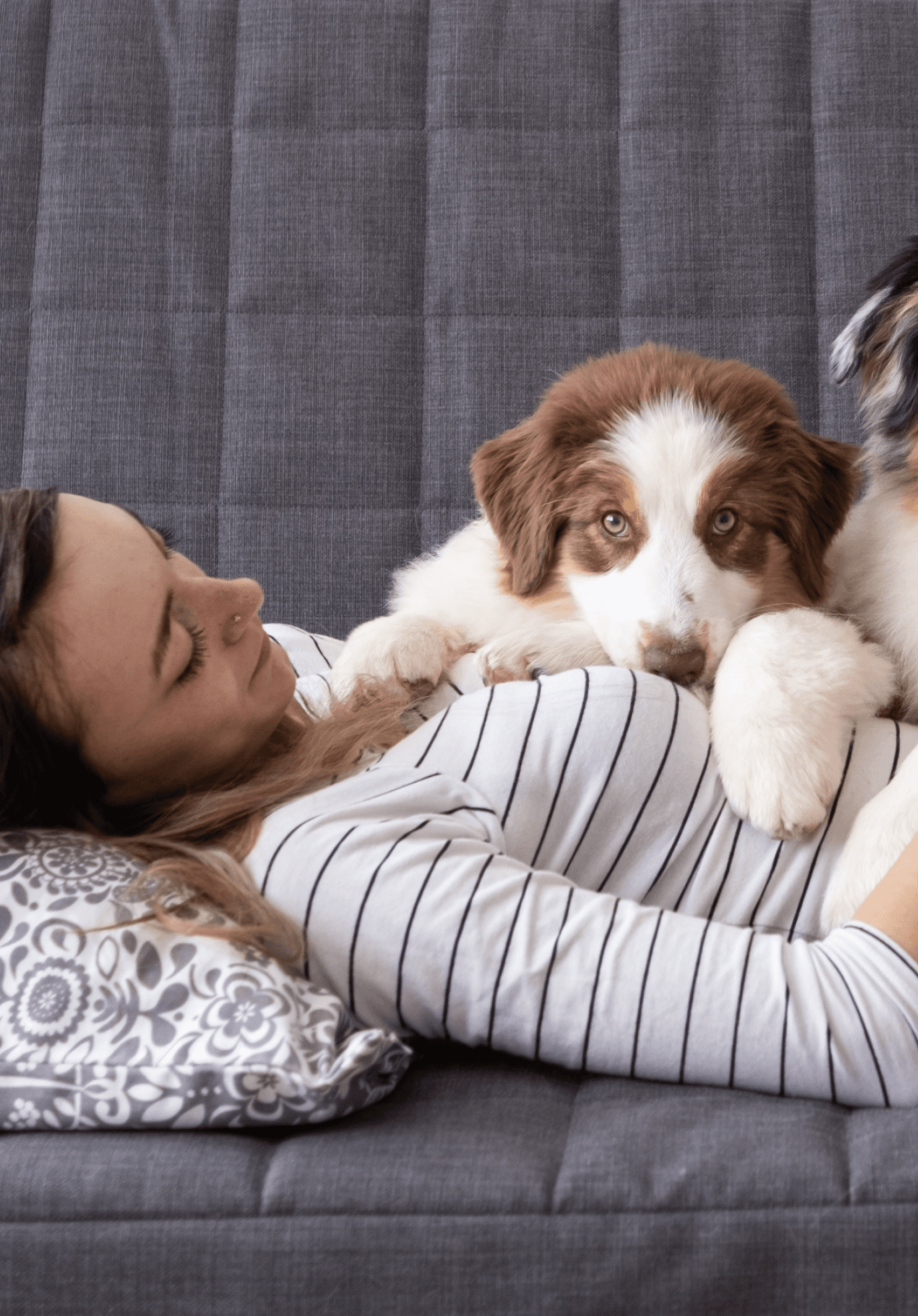 Woman with dog